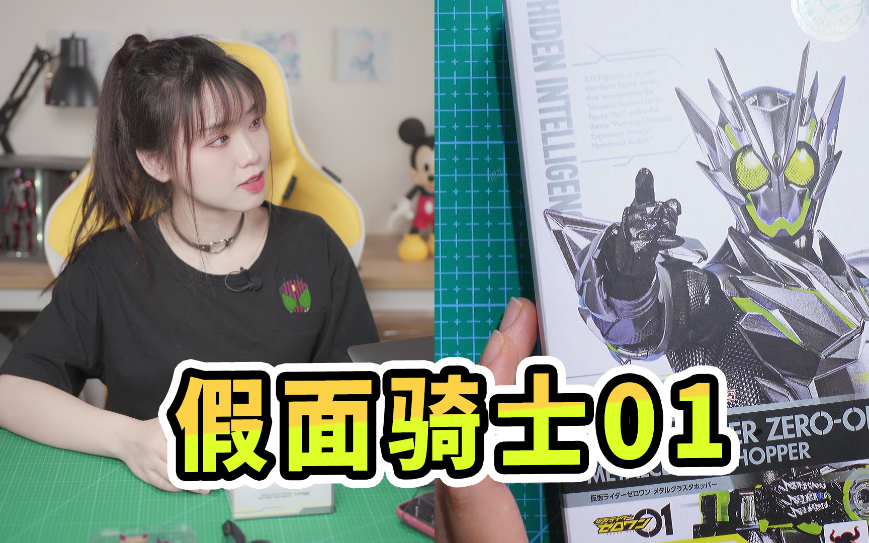 SHF 假面骑士01 金属簇蝗虫 碎碎念的开箱!