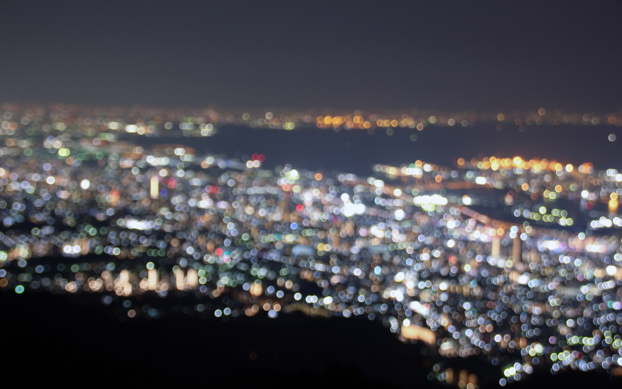 【延时摄影】凉宫春日圣地巡礼。神户摩耶山(百万夜景)