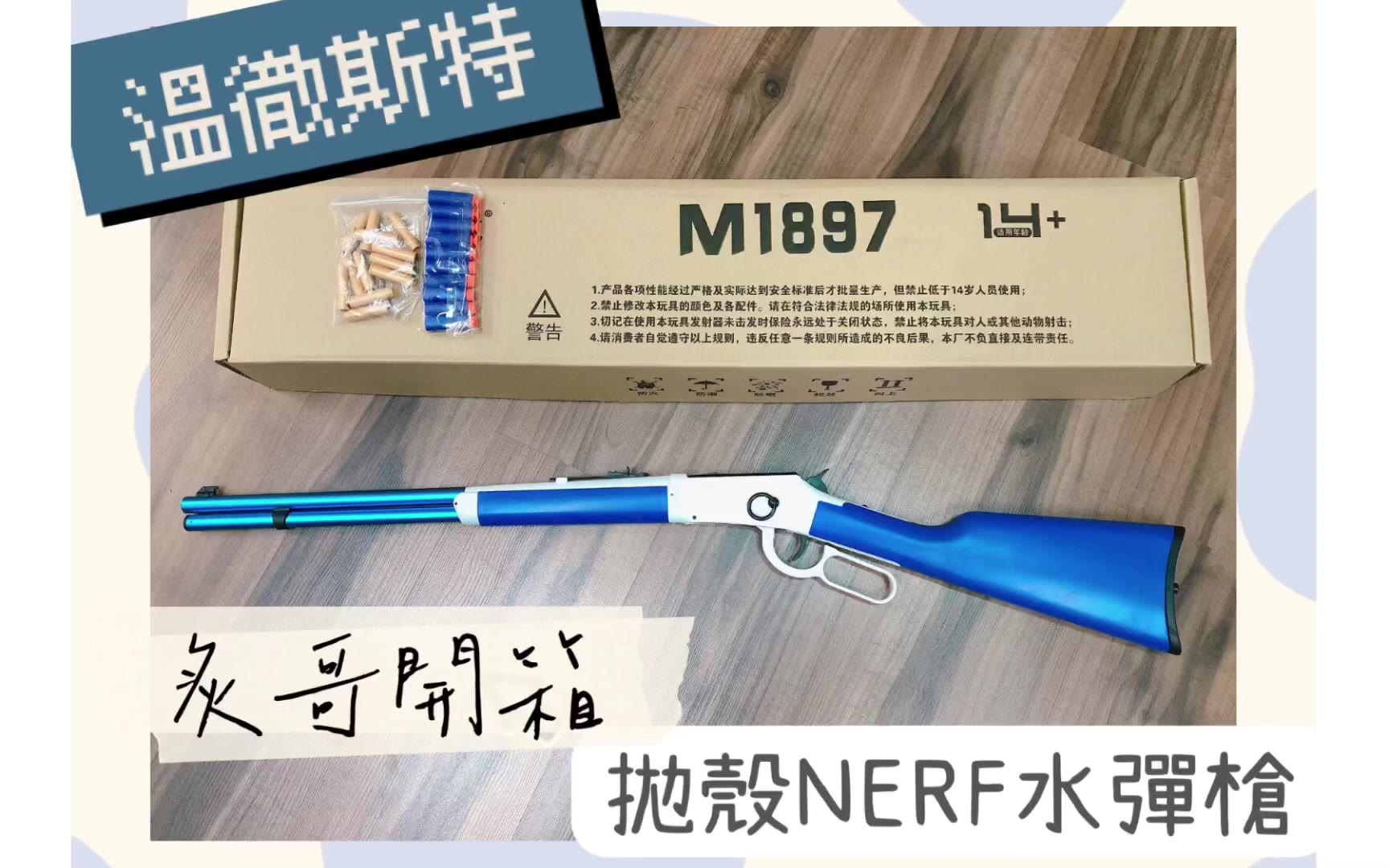 【台湾炙哥】乖巧虎温彻斯特NERF