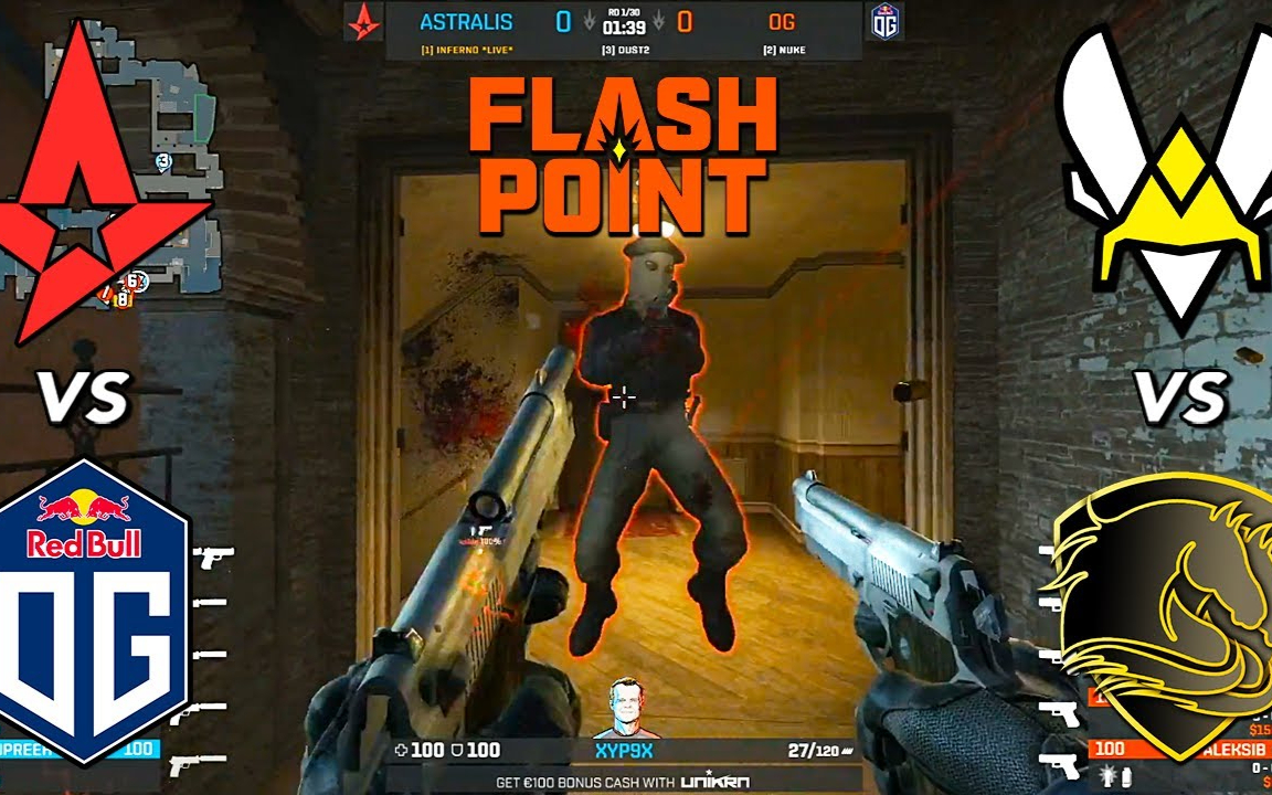 FlashPoint3第一天最佳时刻精彩集锦|CS:GO