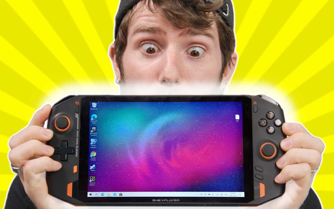 【官方双语】还在等Switch Pro?看看这台掌机如何 - 壹号掌机One XPlayer#lin