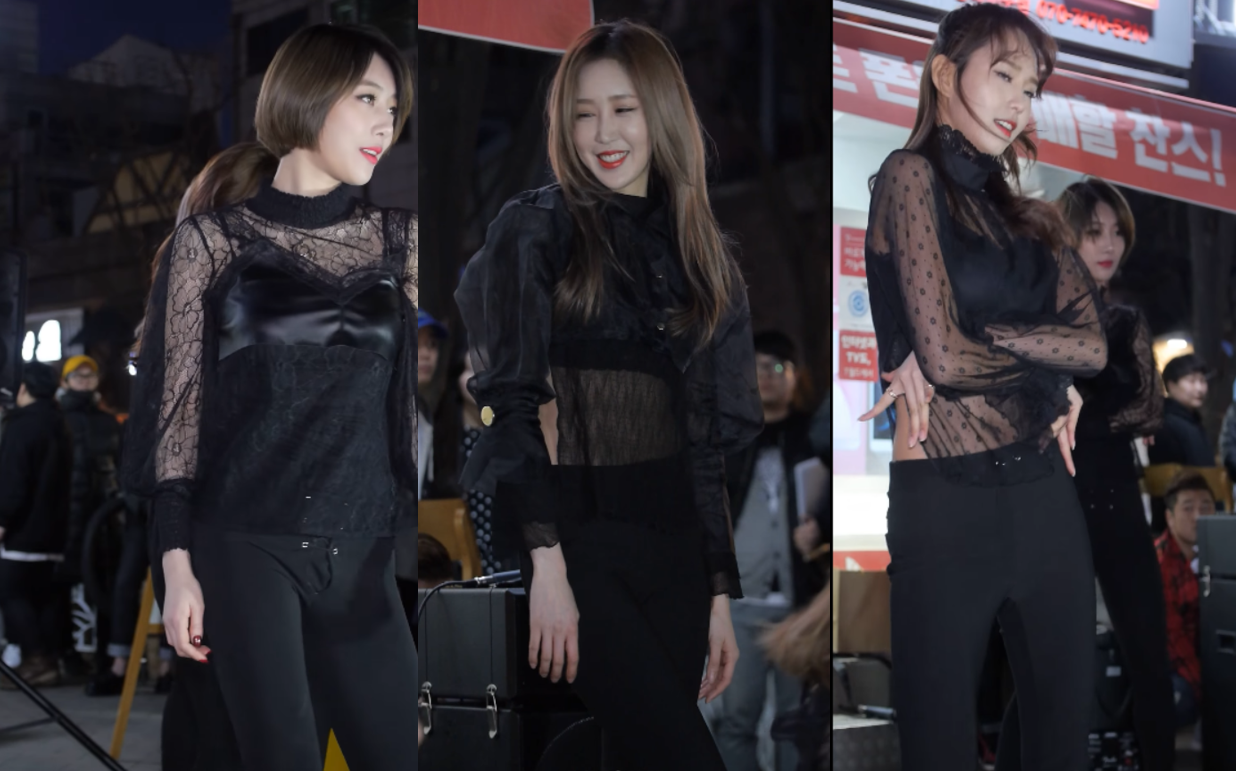 【RANIA】170331 RANIA 弘益大学街头表演