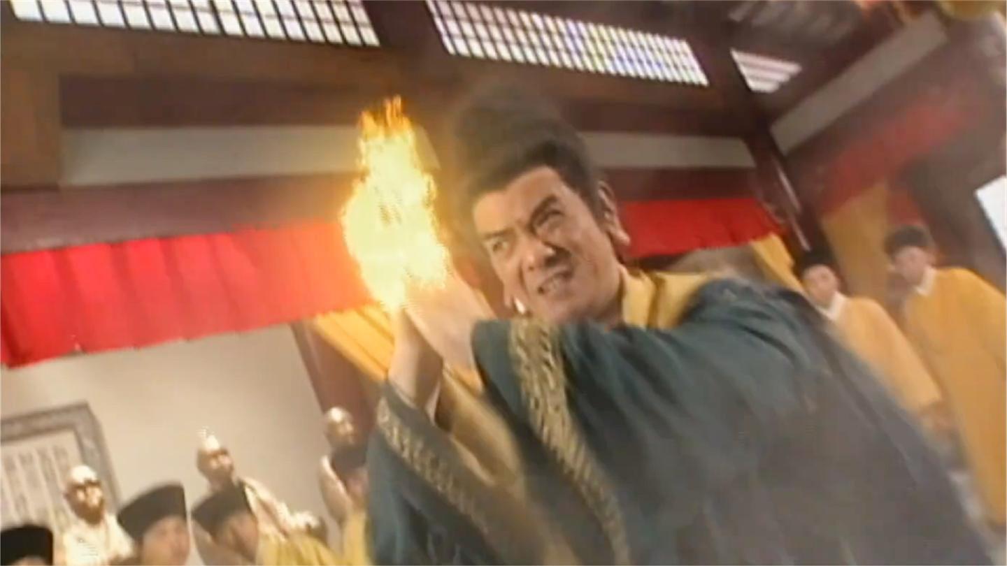 天龙八部: 虚竹单挑鸠摩智, 鸠摩智火焰刀不是对手, 败给虚竹