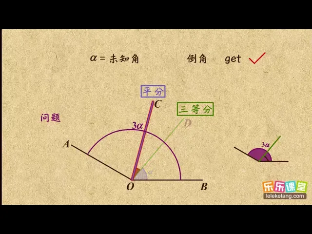 15角度计算之列方程基本平面图形初中数学初一