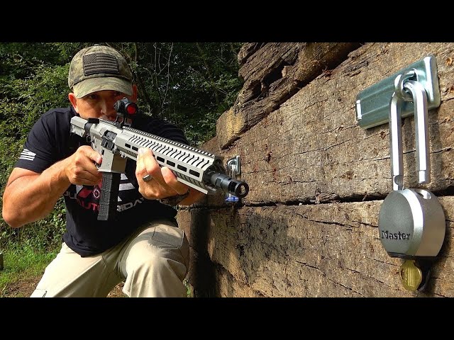 opening locks with full auto! (full auto friday