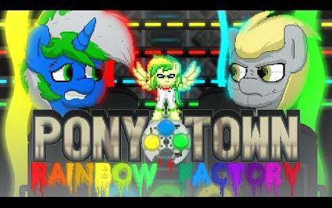【MLP同人动画】(中字)Pony Town-彩虹工厂 #3