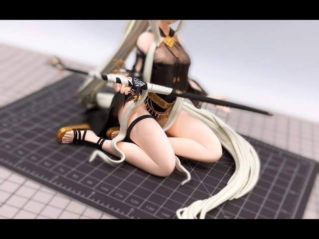 【同人逼死官方】明日方舟 闪灵泳装手办自制 我朋友说它好了