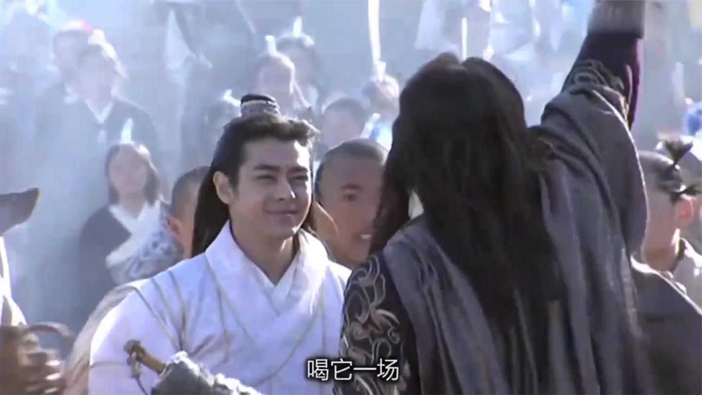 天龙: 虚竹点名丁春秋, 乔峰以为他逞能, 岂料一出手惊艳众人