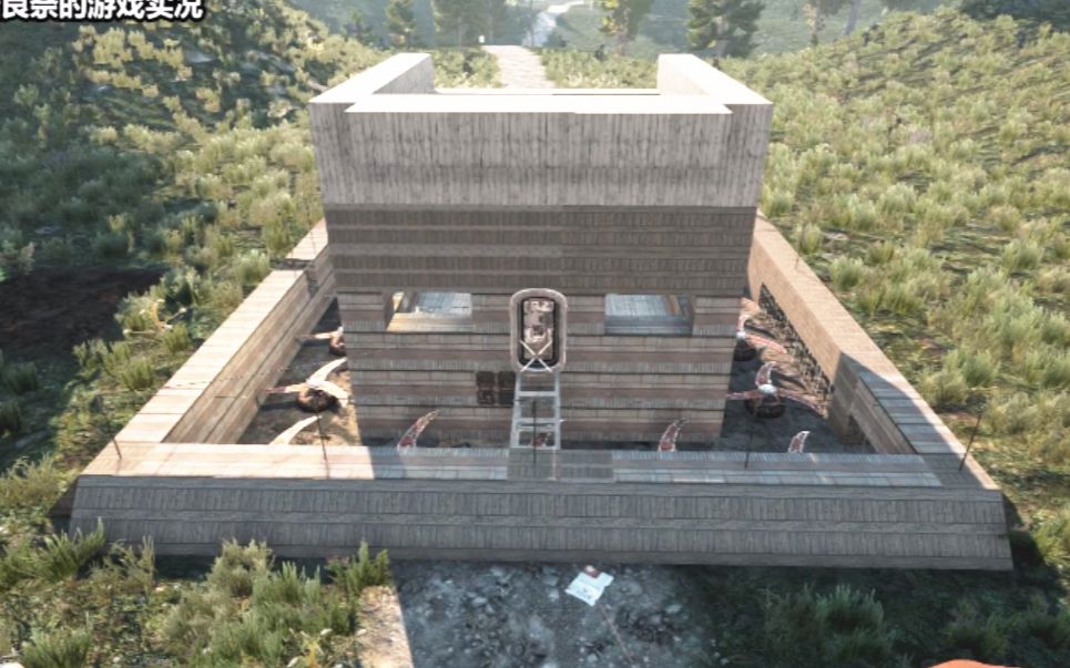 独自建造堡垒抗住了无数僵尸的进攻! 【七日杀】第三十二期