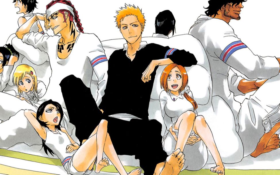 【死神BLEACH】漫画千年血战最终章 一护与蓝染的合作, 十年已过, 新灵王出现。