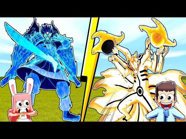 【木鱼】迷你世界: 九喇嘛vs须佐能乎,这简直就是神仙对决,连复活都难!